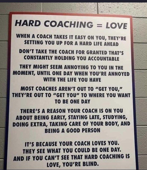 Dropping a truth bomb for all the student athletes out there.