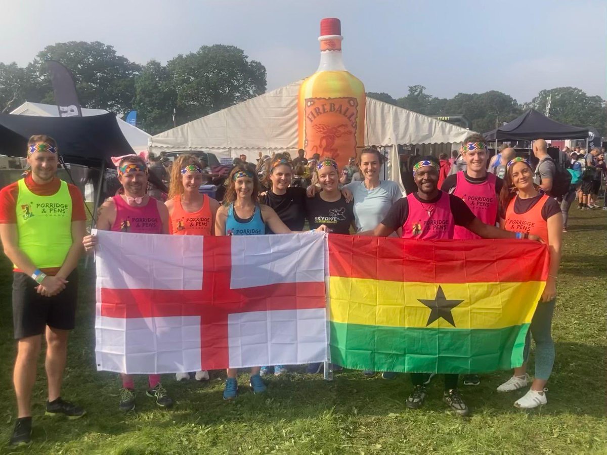 PorridgePens's tweet photo. Yesterday our #toughmudder team completed the challenging course with a few bumps and bruises all in aid of Porridge and Pens. Their fantastic fundraising will help to make our school playground a fun space for the children to just be children, laugh, play and make believe https://t.co/Y5j4jJwbuw