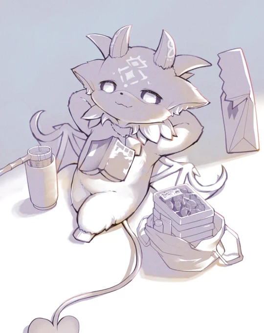 にっこうよく
 #でびるさまにささげるえ 
