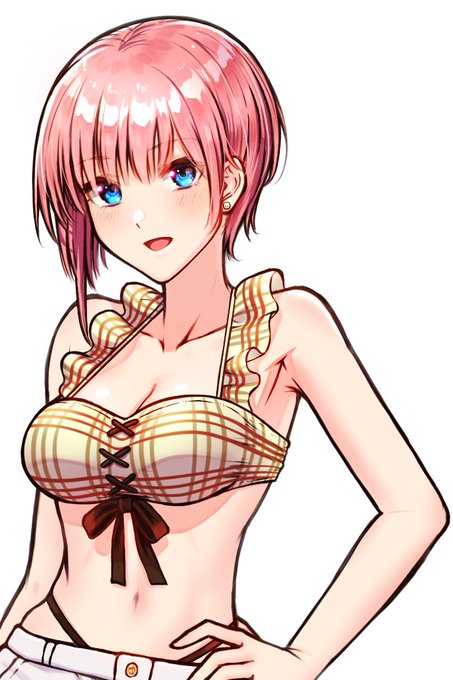 ケジャさんがTwitterに投稿した中野一花(五等分の花嫁)のイラスト。