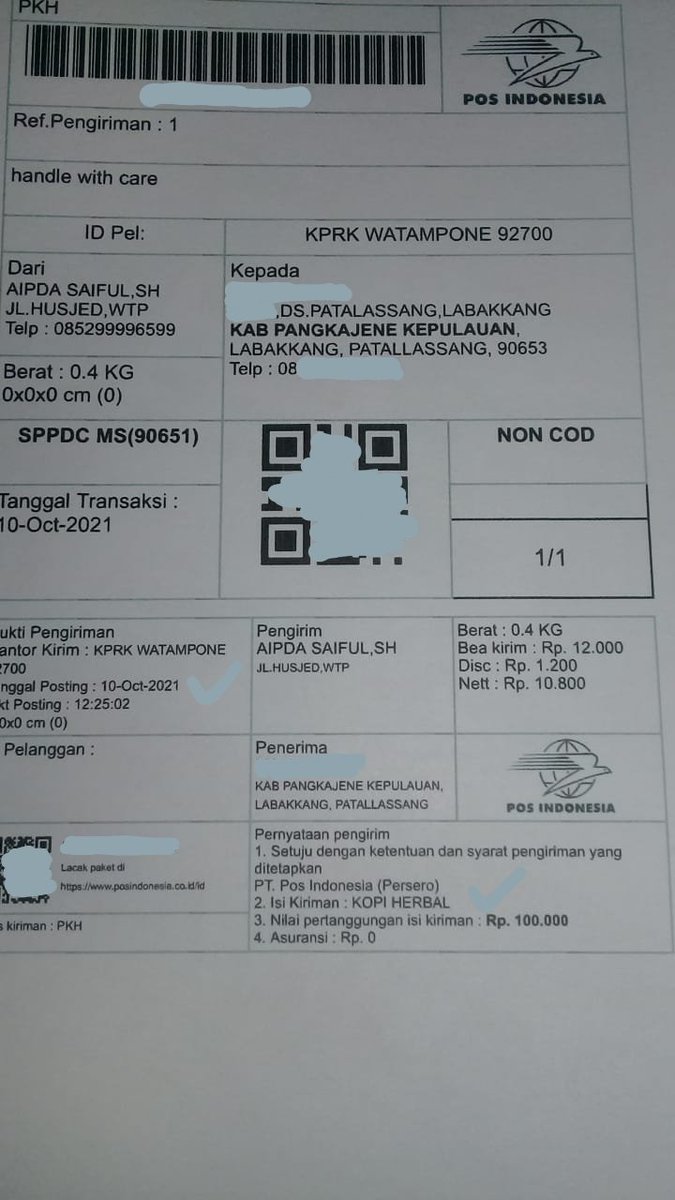 saifulsh_18's tweet photo. #SekarangAhadMasterStokisBoneBisaNgirim 
#TernyataDiBonePosIndonesiaTetapMelayani
Wouw mantap dah kalau gini hari Ahad tetap bisa ngirim orderan Kopi Dynamic yang masuk. Padahal sebelum sebelumnya orderan masuk di hari Ahad dipending dulu nanti Senin baru terima dan dikirim. https://t.co/e6sTA0k3Pu