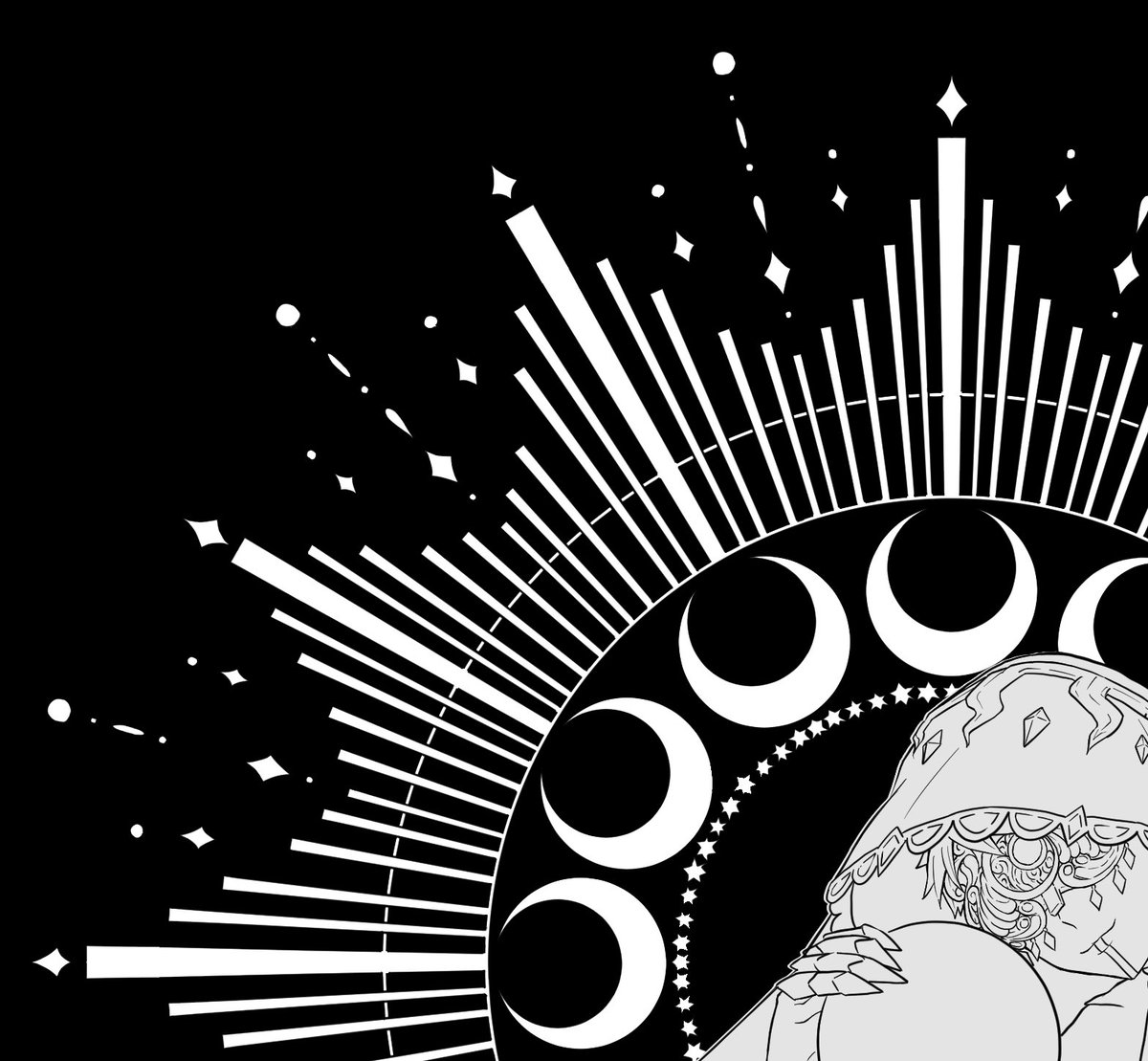 もう背景黒ベタで十分オシャレに見えるのでは さくと の漫画 もう背景黒ベタで十分オシャレに見えるのでは さくと の漫画
