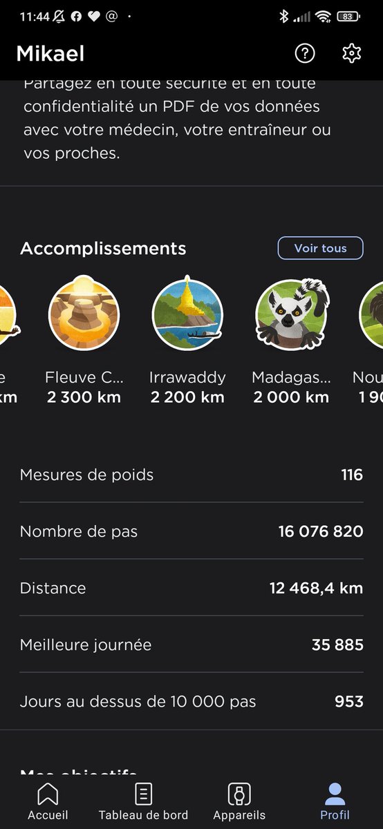 MyK748s's tweet photo. @LudoLouis @vinz0086 @nico_moinee @Shatow__ @melomandarine @YassinB__ Bon je sais pas pourquoi mais il y a un bug j'ai jamais fait 35k pas en une journée surtout le 7 janvier😅 du coup j'ai été regardé le jour en question et le bug est parti 🤪... Matin c'est français j'achète local https://t.co/h3PGn596hc