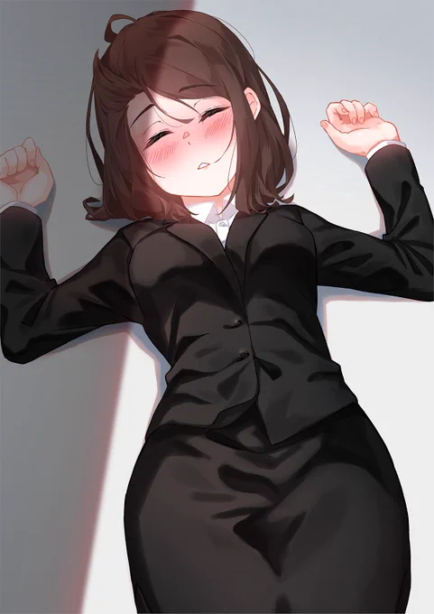 部下と飲みの帰りにて(2/2)
続きのCG差分は支援サイトにて公開中です～
下のリプ欄よりご確認を! 