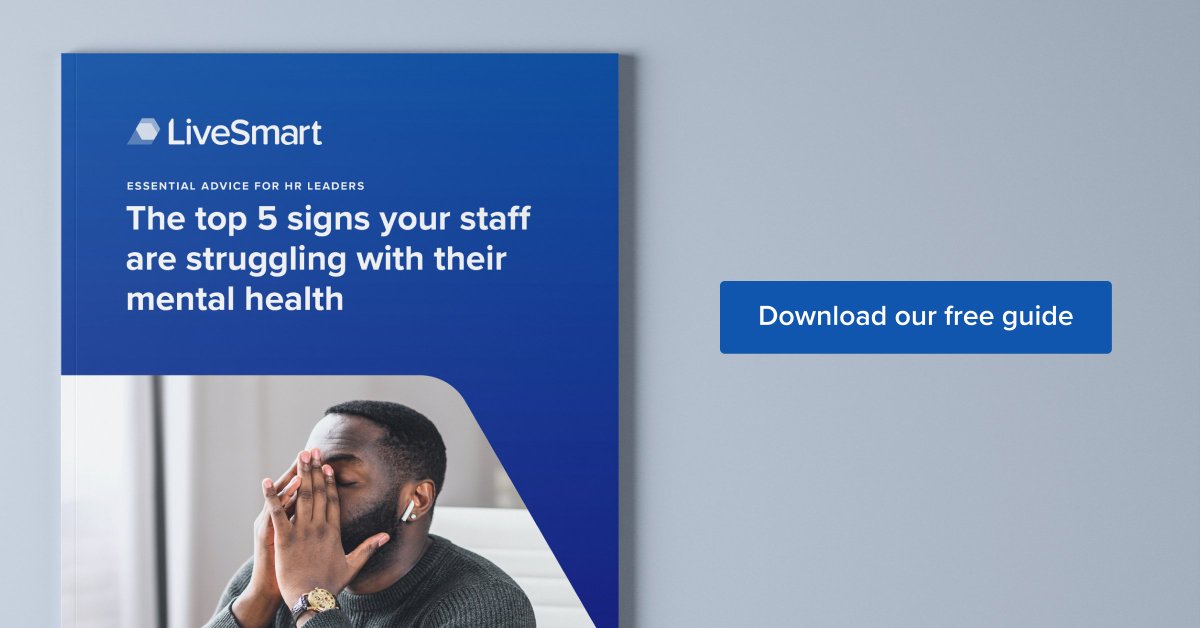 This #WorldMentalHealthDay we're sharing our free guide full of essential advice and key findings for #HR leaders, to look out for the signs, to ensure your staff are happy &amp; healthy. 
hubs.ly/H0H_PnL0 #HumanResources