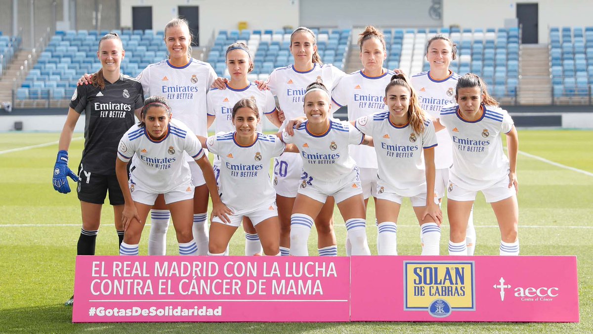 Real Madrid, in the fight against breast cancer. #GotasdeSolidaridad |  #DiaMundialdelCancerdeMama