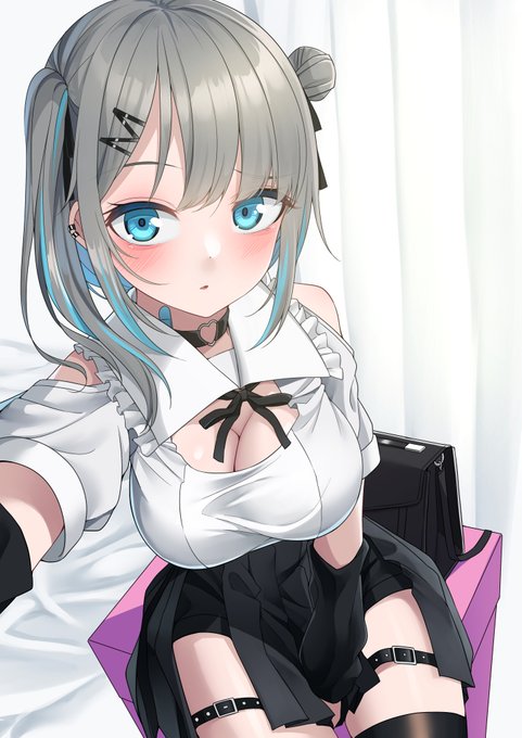 自撮りしました 