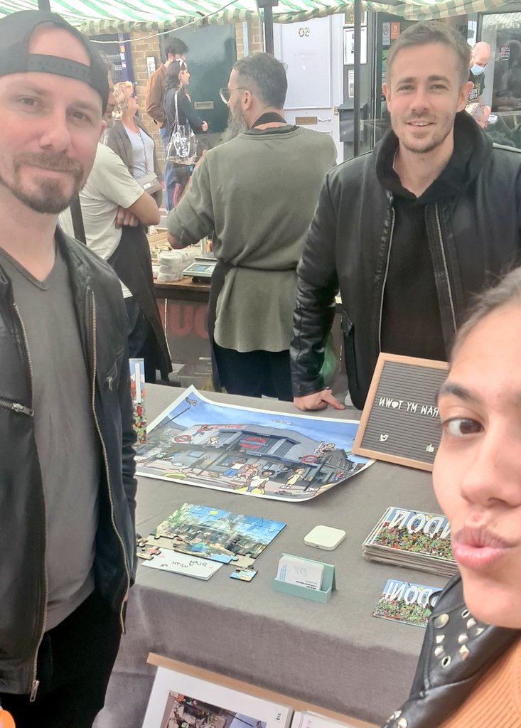 Thanks again to those that came to see me! 👋🏼 

<a href="/Broadway_Mkt/">Broadway Market, E8</a> <a href="/MarketsHackney/">Hackney Markets</a>
