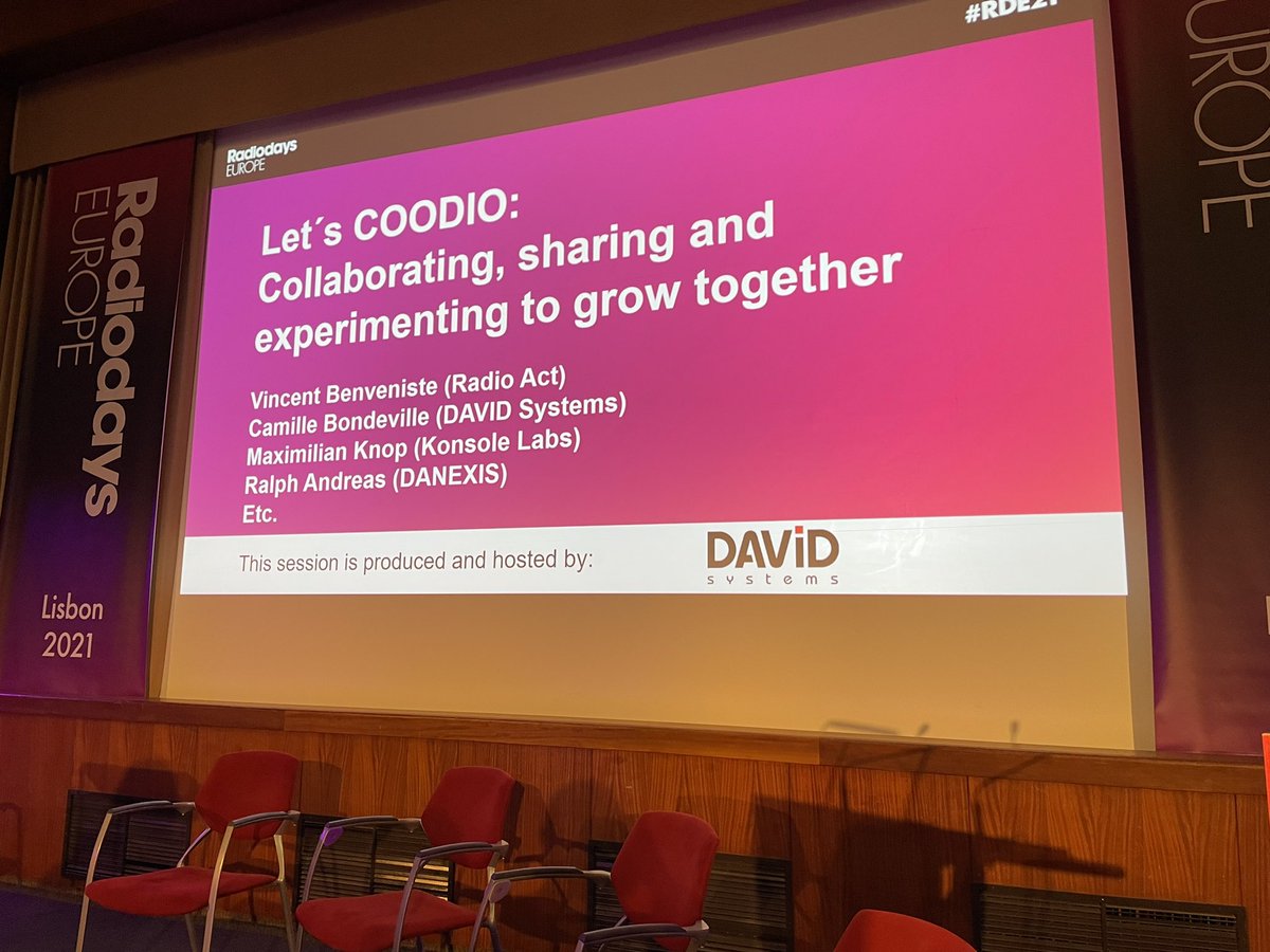 We’re on air now <a href="/RadiodaysEurope/">Radiodays Europe</a> 
app.swapcard.com/event/radioday…