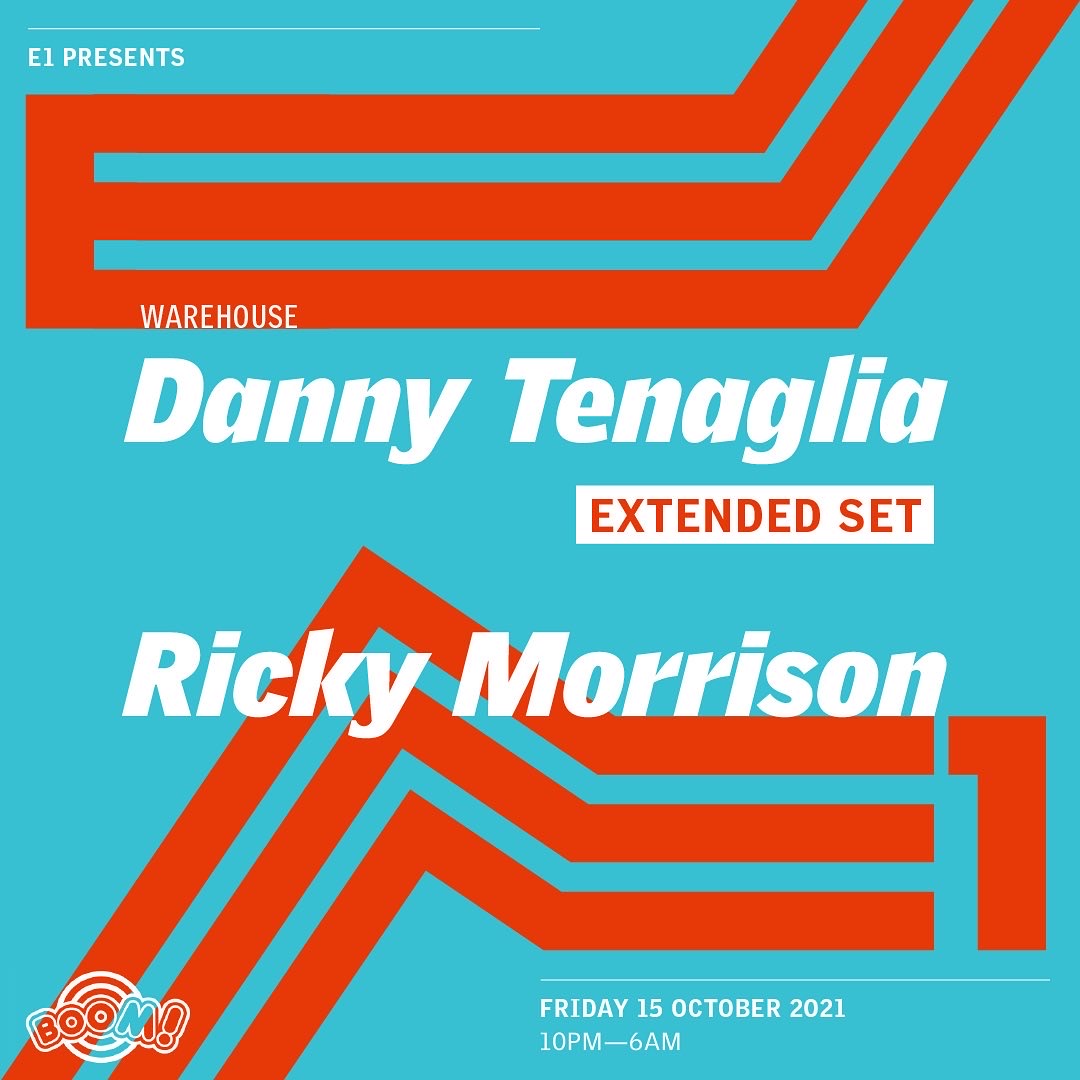 KingSt84's tweet photo. #countingthedays till @DannyTenagliaDJ + @DJRickyMorrison land @E1LDN for 8 hours of musical paradise. Tix 👉🏽 https://t.co/8mZczToz7I https://t.co/YwmqJFLvQ2