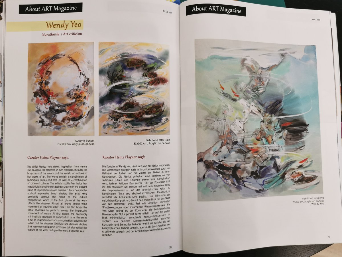 Art Criticism about art by Wendy Yeo

#contemporaryart #artist #modernart #abstractart #paintings #asianart #europeanart #artmarket