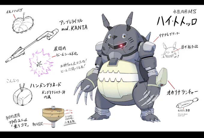 #OOなんで通してください祭り

ジオンの新型MSです。(キット化企画)を通してください。 
