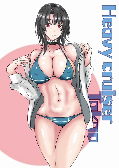 #秋だけどまだ全然暑いので水着絵再掲してもいい 