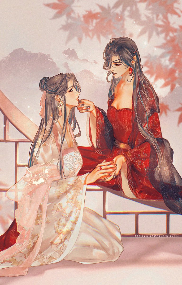 butchinelle's tweet photo. Fem!Hualian♡ https://t.co/rObiB7vOMj