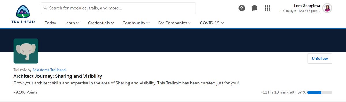 l_georgieva's tweet image. Blazing the #SharingAndVisibilityDesigner trailmix