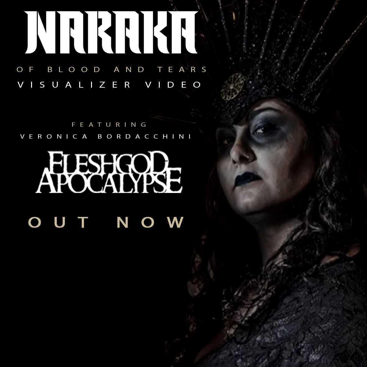 naraka_official's tweet photo. Our new single "Of Blood and Tears" featuring @VeronicaSoprano from @FApocalypse is now out !!!
👉 https://t.co/dDDB8Ec7sG
#NARAKA #intenebris #VeronicaBordacchini #fleshgodapocalypse #ofbloodandtears #debutalbum #newsingle #bloodblastdistribution #nuclearblastrecords https://t.co/3Oum1lQtZ4