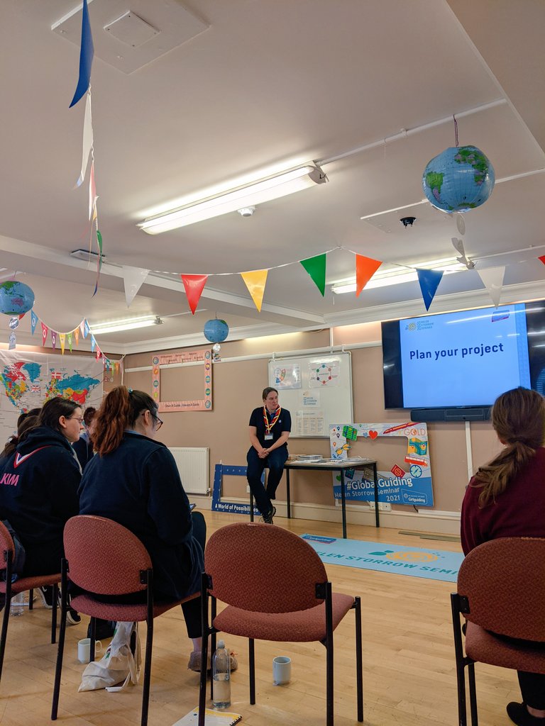 This morning we're developing change plans.. getting into the detail of how our participants are going to use what they have learned to create sustainable positive impact on the environment and in their guiding countries and regions <a href="/wagggsworld/">World Association of Girl Guides and Girl Scouts</a>
<a href="/Girlguiding/">Girlguiding</a> #HSS2021