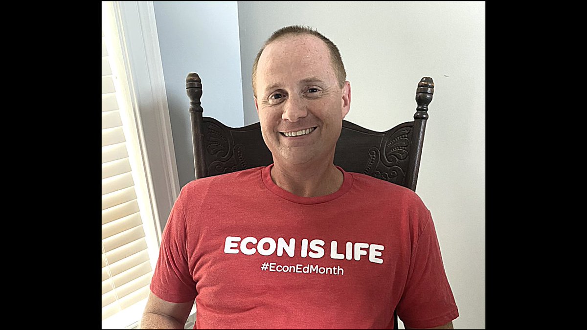 GCEE (@georgiaecon) on Twitter photo ✨Happy Economic Education Month✨! <a href="/CraigEteach/">Craig Ellis</a>, econ teacher <a href="/panthers_jchs/">Jackson County High School</a>. #EconEdMonth #EconIsEverywhere #EconIsLife ✨Happy Economic Education Month✨! <a href="/CraigEteach/">Craig Ellis</a>, econ teacher <a href="/panthers_jchs/">Jackson County High School</a>. #EconEdMonth #EconIsEverywhere #EconIsLife