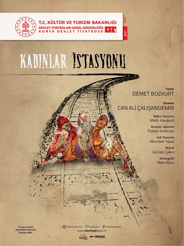 sanatcepte's tweet photo. 'Konya Devlet Tiyatrosu'

'KADINLAR İSTASYONU'

⏱️ 20 Ekim Çarşamba, 21 Ekim Perşembe, 22 Ekim Cuma, 23 Ekim Cumartesi- 20.00

📍 Konya - Konya Devlet Tiyatrosu Sahnesi

Biletlere @sanatcepte uygulamamız ile https://t.co/ZKC5ZBH8qK adresinden ulaşabilirsiniz. https://t.co/bnOEJC6760