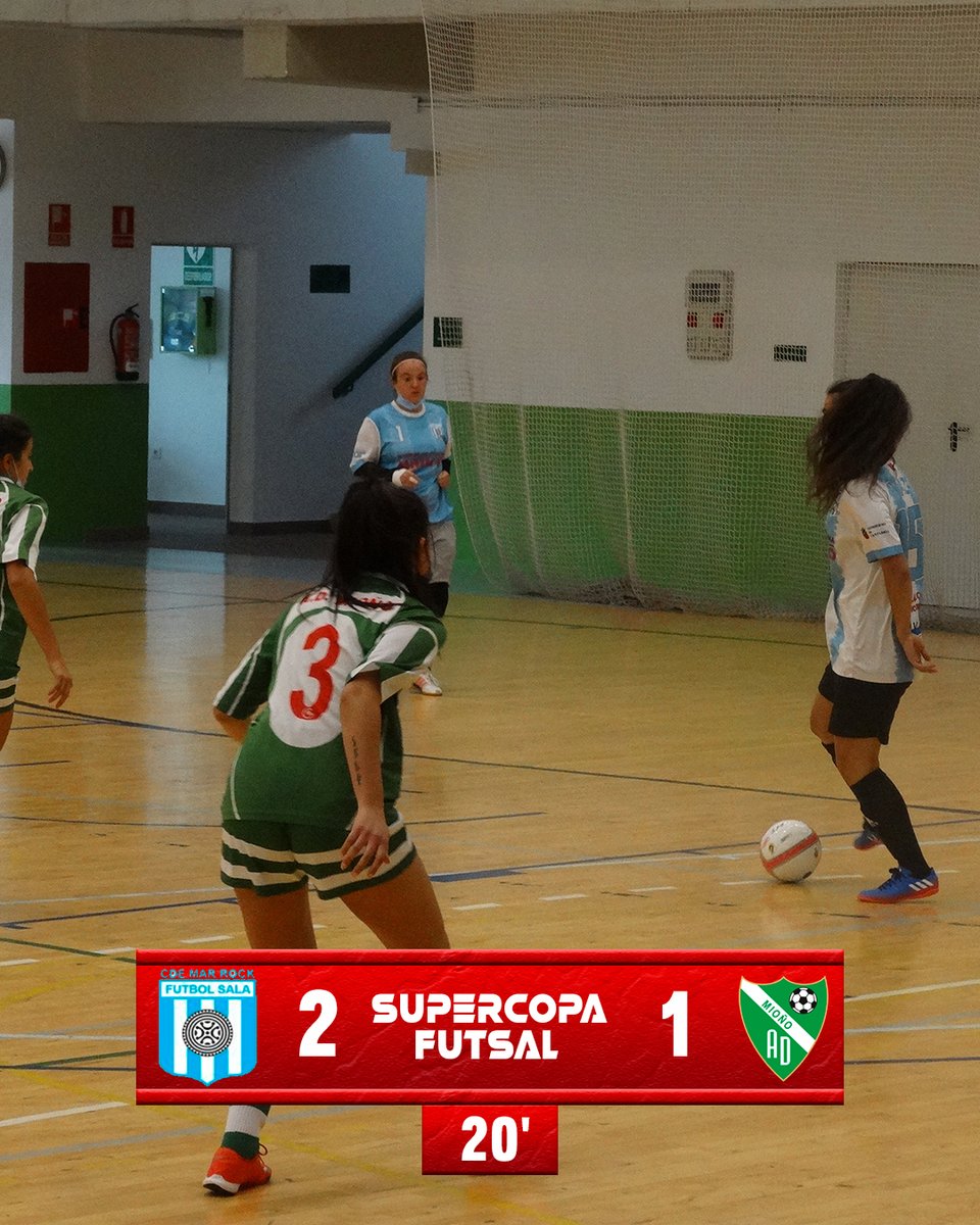 📍 ¡Final en el Enrique Tagle de Parbayón!

<a href="/Mar_Rock_futsal/">Mar Rock Futsal</a>  2⃣➖1⃣  <a href="/mionofsf/">AD Mioño Fútbol Sala Femenino</a> 

🗣️ El Mar Rock remonta en el tramo final y se lleva el primer partido de este triangular

#SupercopaFutsal