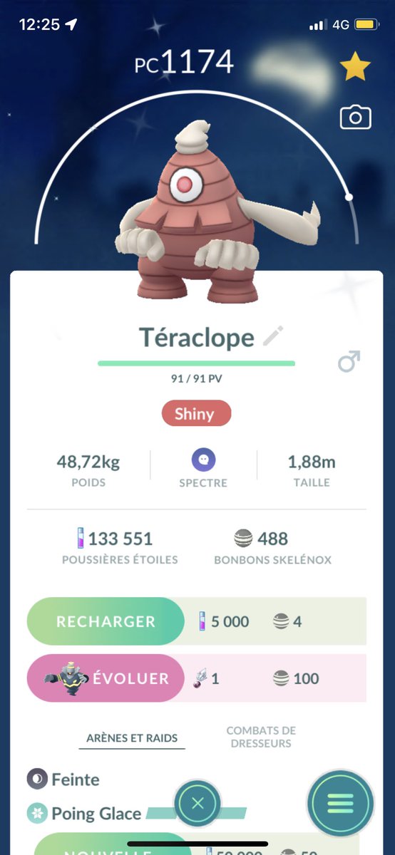 boutetflika's tweet photo. Les évolutions de skelenox #shinypokemon #ShinyCheck #PokemonGO https://t.co/EYxtyscS14