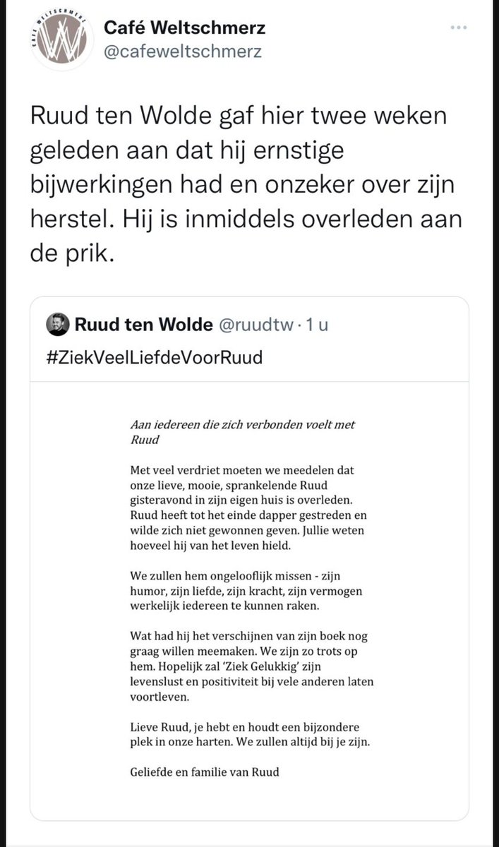 Justin_DigiT's tweet image. Sorry, maar dan ben je echt van de pot gerukt.
Jullie gaan gewoon over lijken.
Echt walgelijk. 

Rapporteren.
🔻🔻🔻