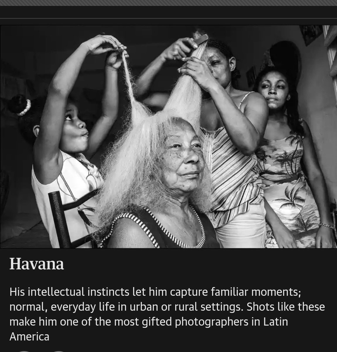 LatAmTravelist's tweet photo. #Cuban photographer Raúl Cañibano has been documenting life on his island home for the last 30 years. Now 100 of his most striking images have been compiled into Absolut Cuba, published by Edition Lammerhuber: https://t.co/IBz8OkjOkH

#Cubatravel #VisitCuba #ArtofCuba https://t.co/5BVH6khhaY