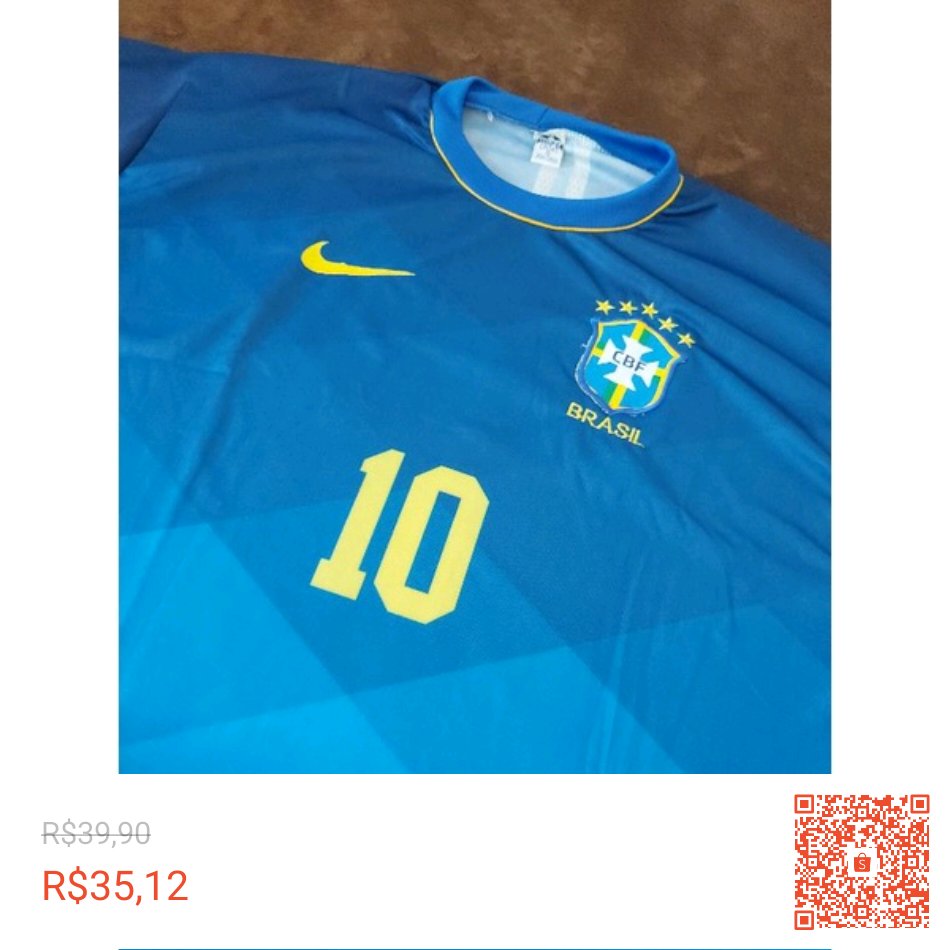 OutletVip1's tweet photo. Estou vendendo camiseta camisa de time europeu futebol brasileiro nacional 2021 2022 selecao Brasil azul uniforme 2 promoção frete grátis com 12% de desconto! Somente R$35,12. Encontre na Shopee agora! https://t.co/Y1ia73zCr8 #ShopeeBR https://t.co/CYZiFJtEBA