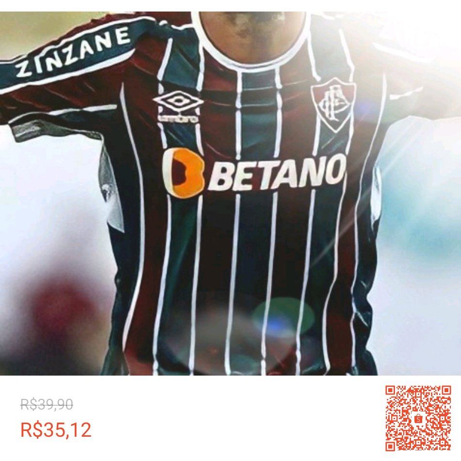 OutletVip1's tweet photo. Estou vendendo camiseta camisa de time europeu futebol 2021 2022 Fluminense tricolor uniforme 1 tradicional promoção frete grátis ganso com 12% de desconto! Somente R$35,12. Encontre na Shopee agora! https://t.co/QPBh3rguzW #ShopeeBR https://t.co/R2J9Cr7KWw