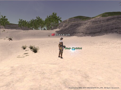 sasarah_ff11's tweet image. ログを見ていたらモグタブレットが発見されました！みたいなのがあったので何だろうと調べてちょっと探しに行ってみたらバルクルム砂丘で運良く発見！

クポフリートリングと共にデオードリングってのを頂きました…そんなに俺臭いのか…風呂毎日入ってるぞ…