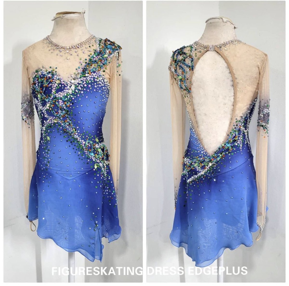 황채빈선수 의상😍 민채 쇼트의상하고 요게 올시즌 최애의상이야! 원래는 쇼트 의상이었는데 타이타닉하고도 너무 잘 어울려요💙