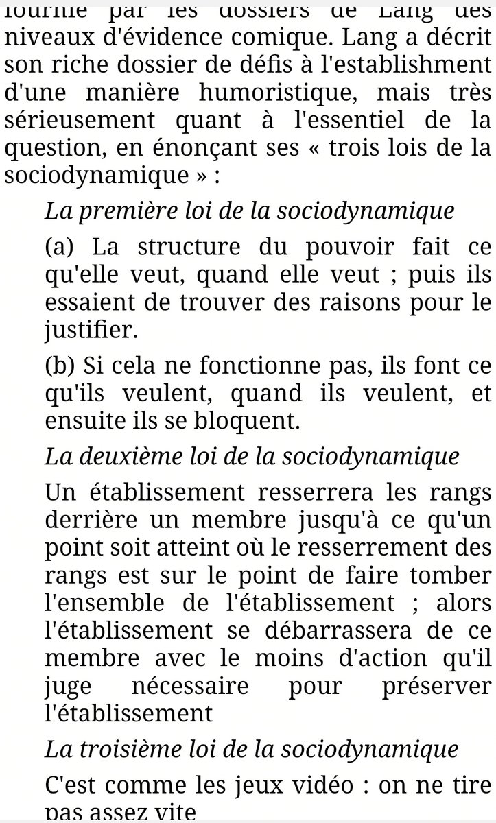 PValkirie's tweet photo. @GabinJean3 Serge Lang, fameux mathematicien, critique de la doxa, énoncait déjà ainsi : https://t.co/bCdcsoEmge