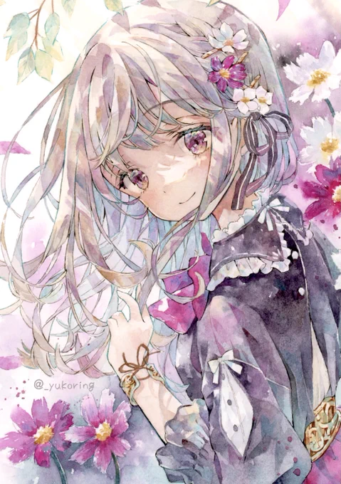 *完成*オリジナルイラスト
#illustration #watercolour #透明水彩 