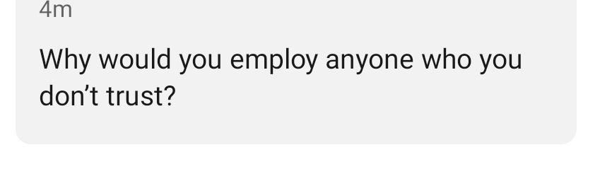 I live for the comments