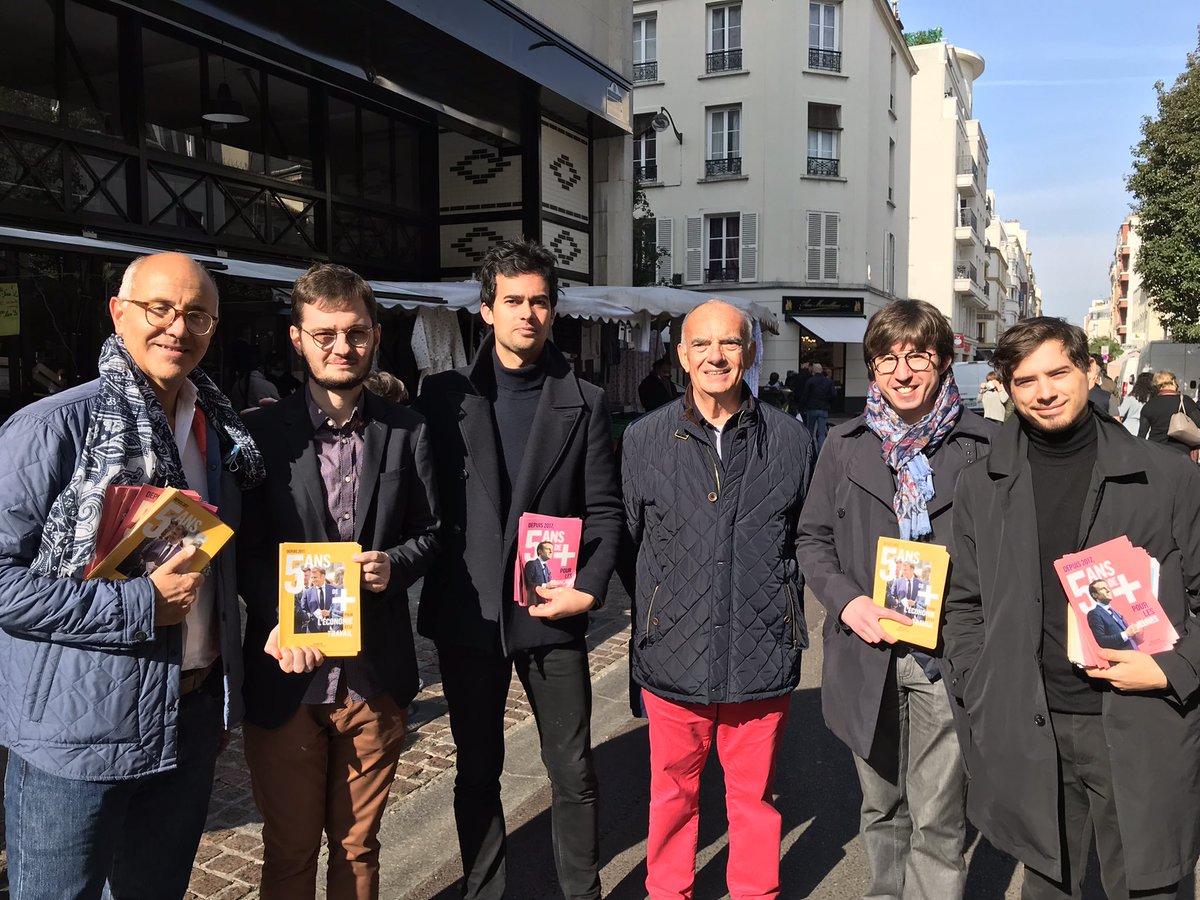 À la rencontre des Levalloisiennes et des Levalloisiens devant le marché Henri Barbusse, des échanges cordiaux, francs et pleins d’espoir pour #5ansdeplus