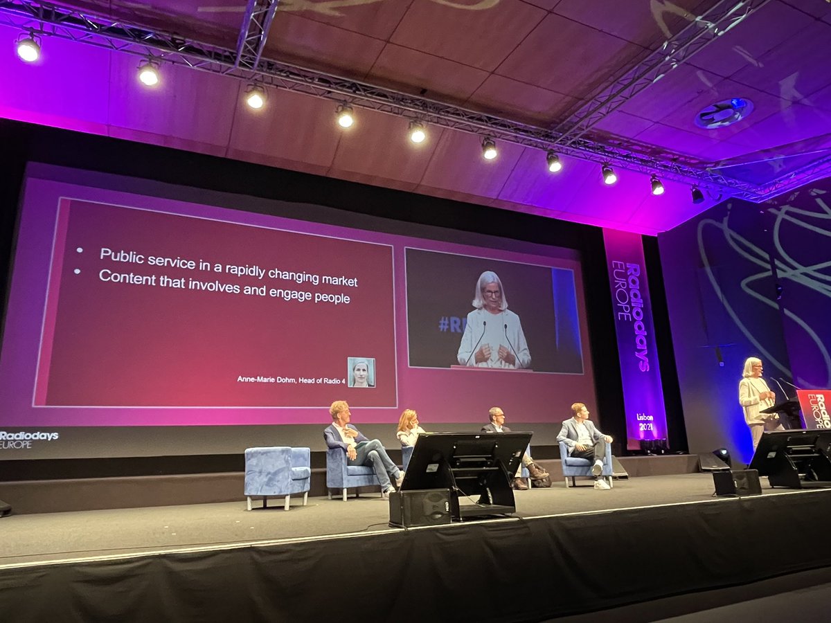 At #radiodays2021, <a href="/Dohm67/">Anne-Marie Dohm</a>: "facing tech giants, we need to invest in technology."

Agree.