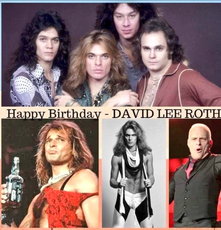 HAPPY BIRTHDAY   David Lee Roth  67  October 10, 1954
Best Song 
