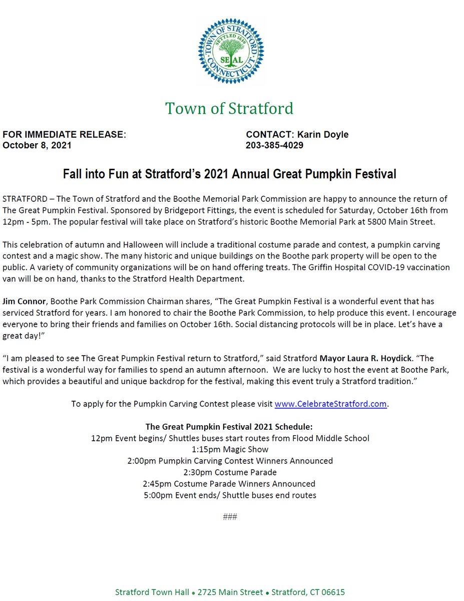 Town Of Stratford Townofstratford Twitter