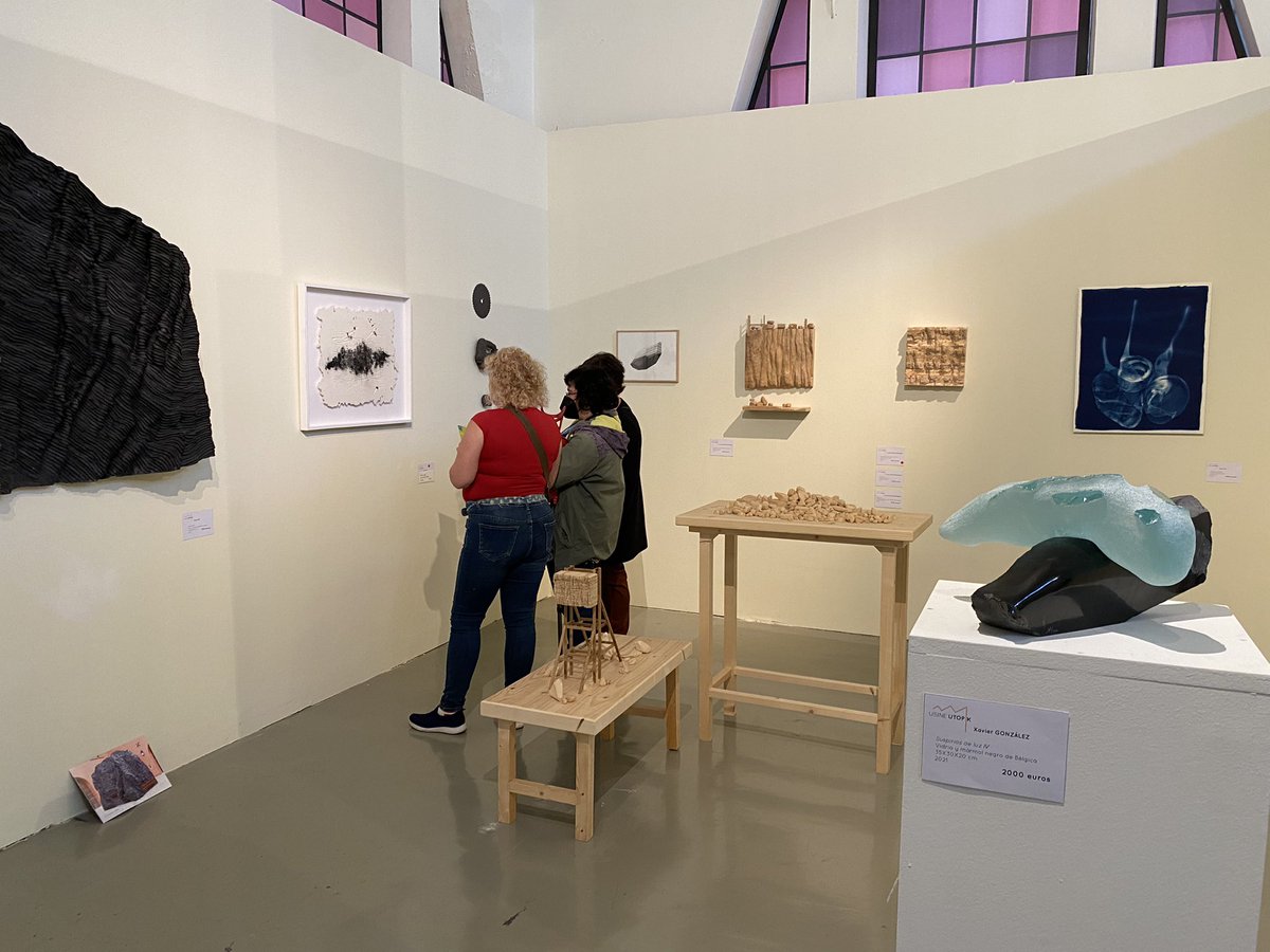 SCULTOferia's tweet photo. Feria SCULTO 2021. Plaza de Abastos de Logroño. ¡Último día de feria!

La cuarta edición de SCULTO reúne a trece galerías de España, Francia, Portugal y Colombia que exhiben más de 150 obras de veintisiete artistas españoles, franceses y portugueses, con más de 150 obras. https://t.co/oGJP164k11