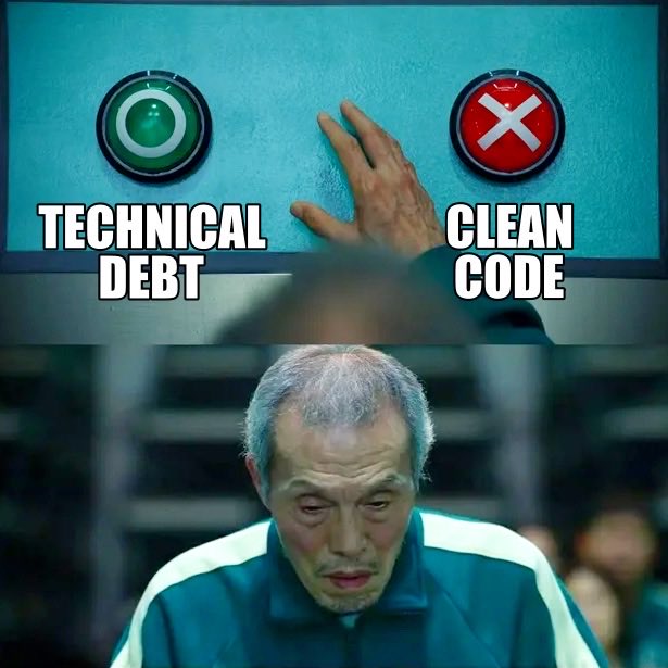 timokoerber's tweet image. Tough Choice… 🤔 #cleancoding #squidgames