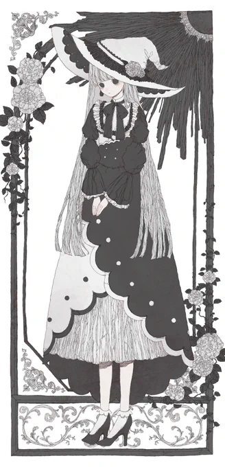 過去絵、色をちょっと直したので再掲 