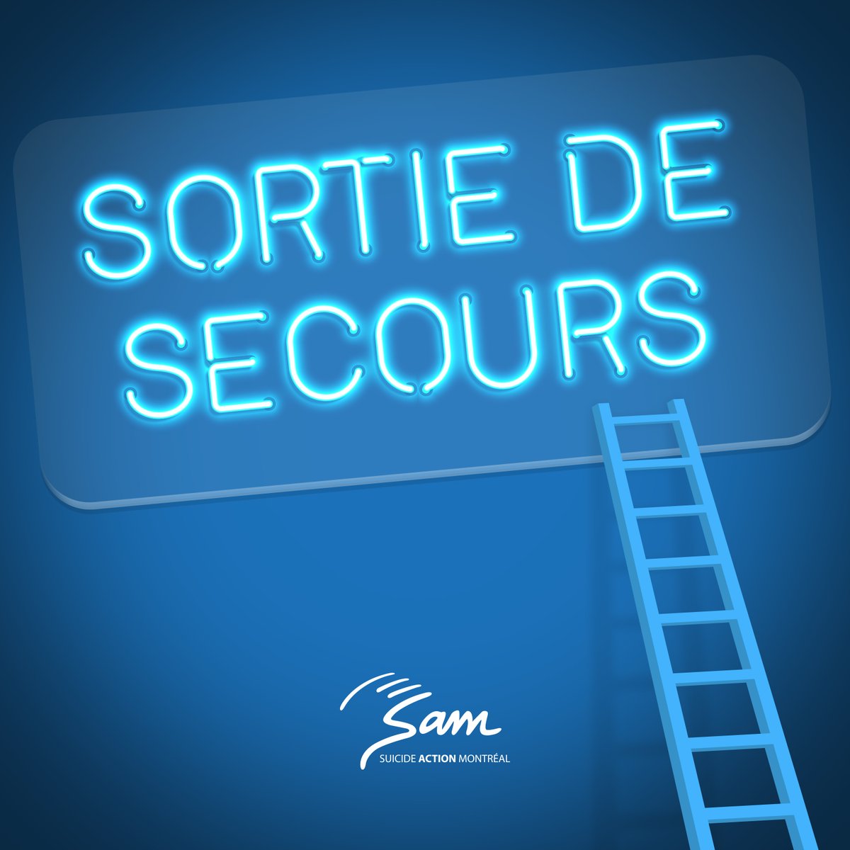 SuicideMtl's tweet photo. En cette journée internationale de la santé mentale, Suicide Action Montréal est fier de lancer officiellement son podcast Sortie de secours ! #podcast #SanteMentale @les2oreilles 
Écoutez le premier épisode : https://t.co/lwd10hGpxr https://t.co/B6V2Z5PDwS