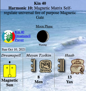 Tex369X's tweet photo. Sunday 10.10.2021 - #Kin40
Long Count 0.0.8.16.15
moon:3 day:21

#YELLOWMAGNETICSUN 
Earth family- Polar      Clan- Fire

I unify in order to enlighten
Attracting life
I seal the matrix of universal fire
With the Magnetic tone of purpose
I AM guided by my own power doubled https://t.co/j0lxYKUwcE