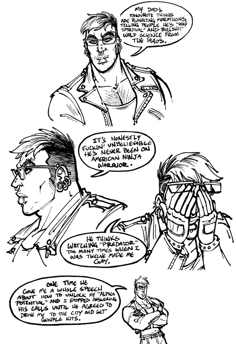 Thinking about Gray's relationship with his father 