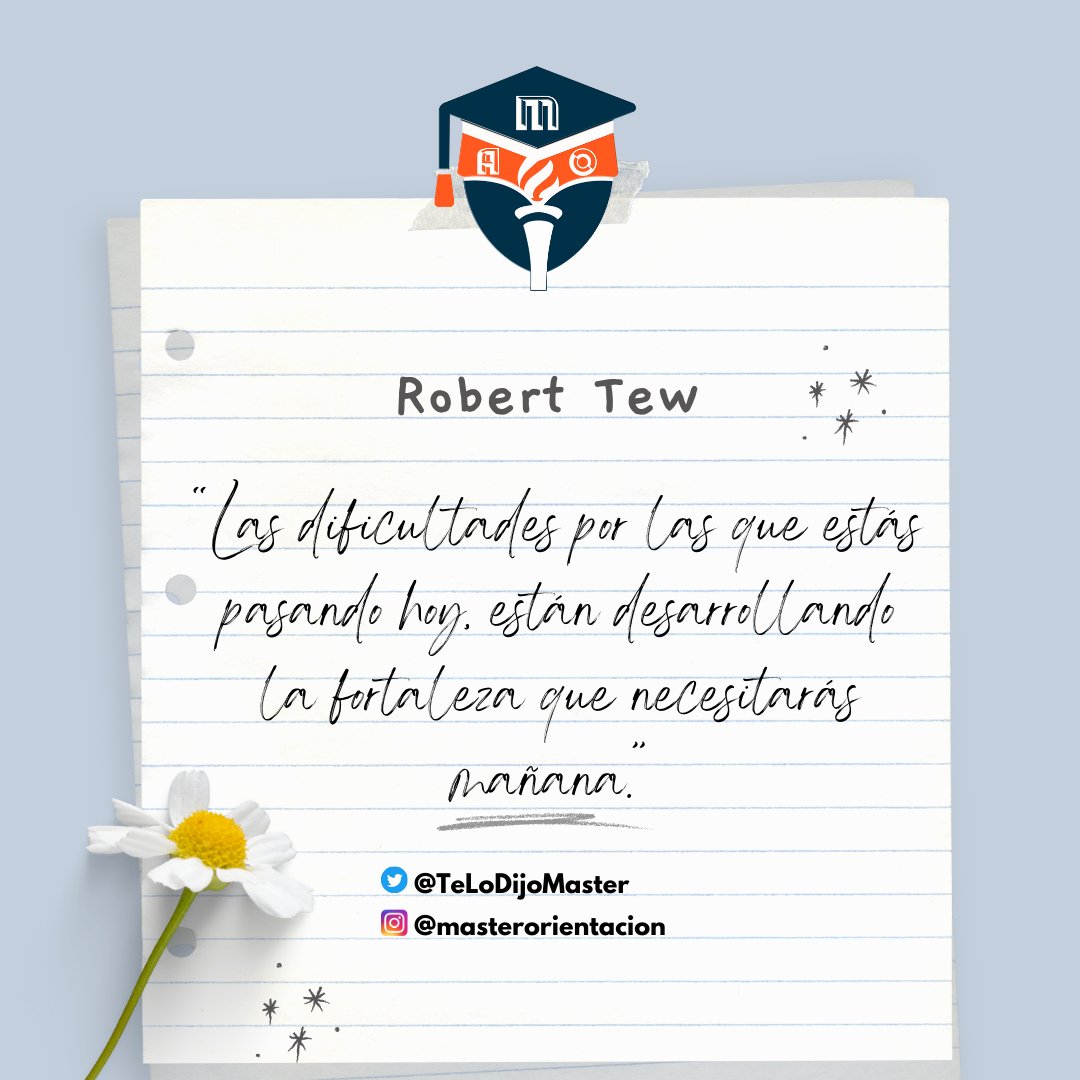 TeLodijoMaster's tweet photo. #10oct No pidamos a Dios que nos quite las dificultades o pruebas de la vida, pidamos más bien nos convierta en personas todo terreno, para que cualquier obstáculo que se interponga podamos vencerlo.

@arturoadamess

#FormandoParaLaVida
#TeLoDijoMaster https://t.co/JLSdNxlFJm
