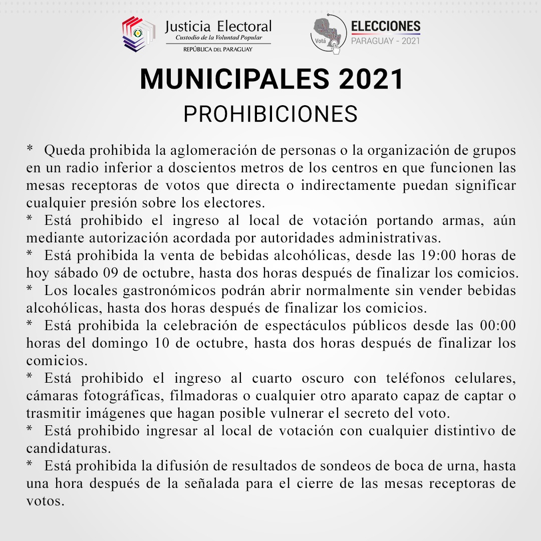 TSJE_Py's tweet photo. #Municipales2021 https://t.co/C2YV5L9p0s