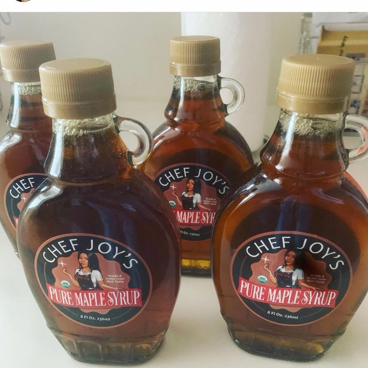 chef_joy's tweet photo. Breakfast With Chef Joy’s Organic Maple Syrup #lovthekids #buyblack https://t.co/3e0OMiw5Oo https://t.co/Cjci8PEtgJ