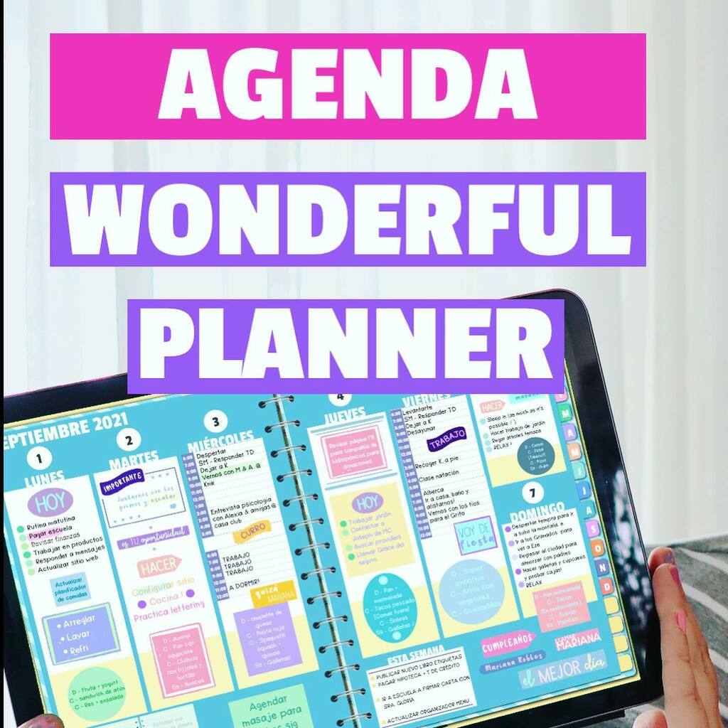 PrintStickShop's tweet photo. Ve a ver el vídeo completo mostrando todas las características de la nueva agenda digital en español: el Wonderful Planner 💕
.
Busca mi canal OrganIsarte en YT o sigue el enlace en mi bio 🌟
.
🇺🇸
The Spanish Wonderful Planner has been released 😃😃- Eng… https://t.co/YGBGWCi0eS https://t.co/8CbGuNxO6l