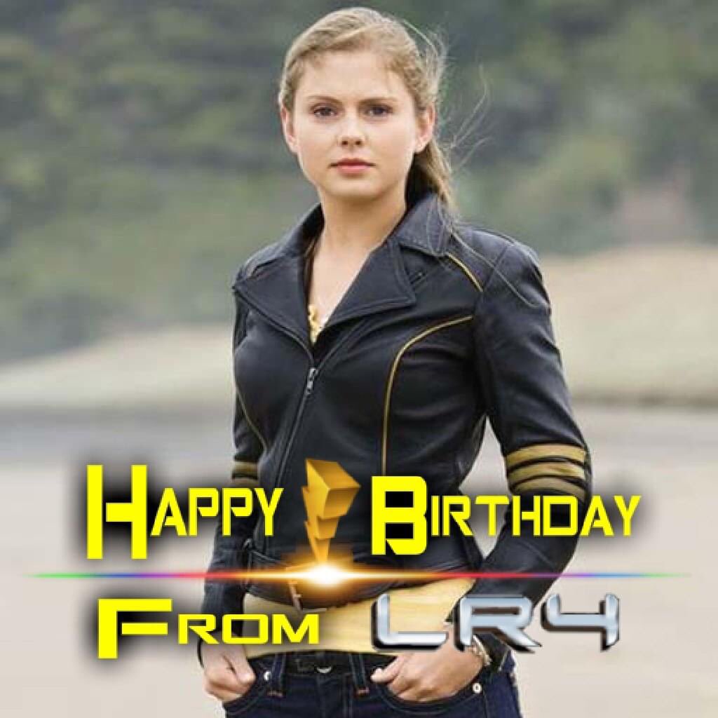 LR4 would like to wish Rose McIver a Happy Birthday! 