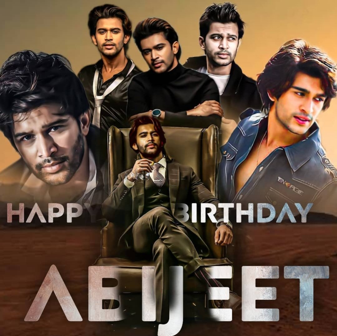 AbijeetFansArmy's tweet photo. Lets show our love towards 
Our beloved Person #Abijeet

Here the Hastag 

👇👇👇👇👇👇👇
#HappyBirthdayAbijeet 
👆👆👆👆👆👆👆
Copy this 👆
Retweet 💥💥💥💥💥💥

@Abijeet https://t.co/VCWRJrJyaP
